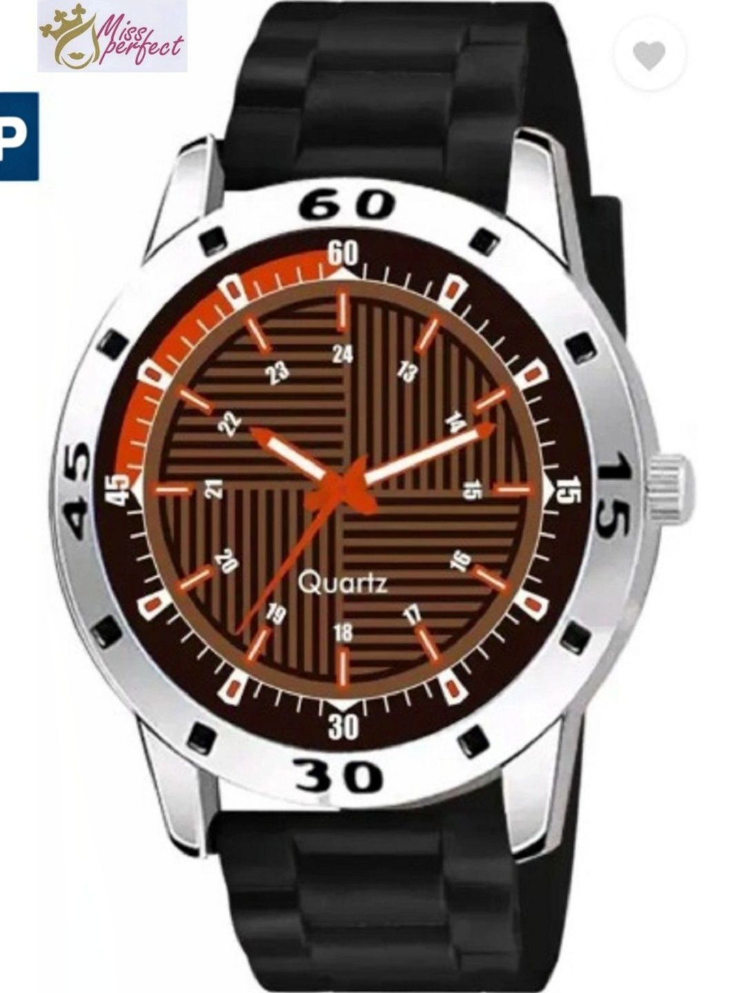 KU Men Patterned Dial & Straps Analogue Watch NAM120-image-44