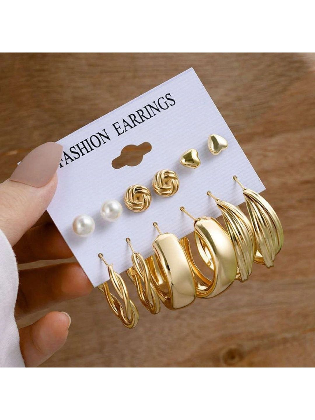 Celestria Geometric Hoop Earrings-picture-32