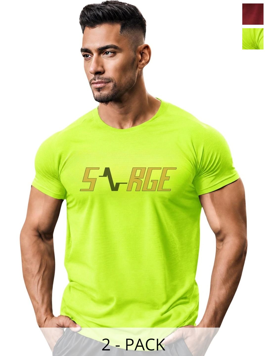 3Colors Men Typography 2 Printed Moisture Wicking T-shirt-picture-16