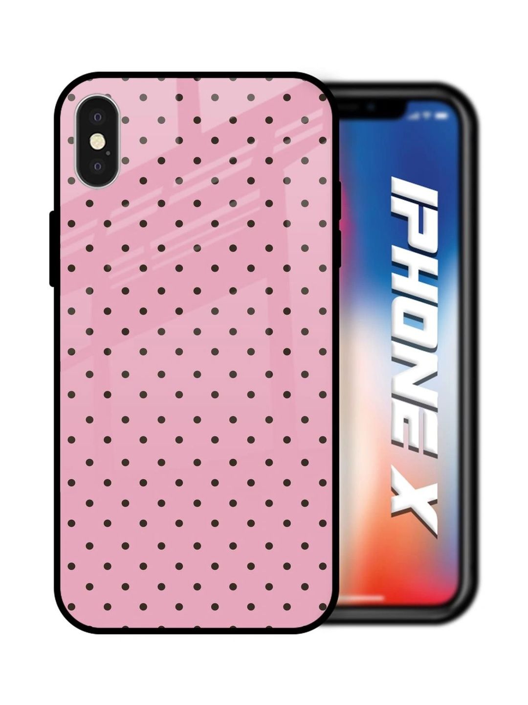 QRIOH Geometric Printed iPhone X Back Case Mobile Accessories-picture-23