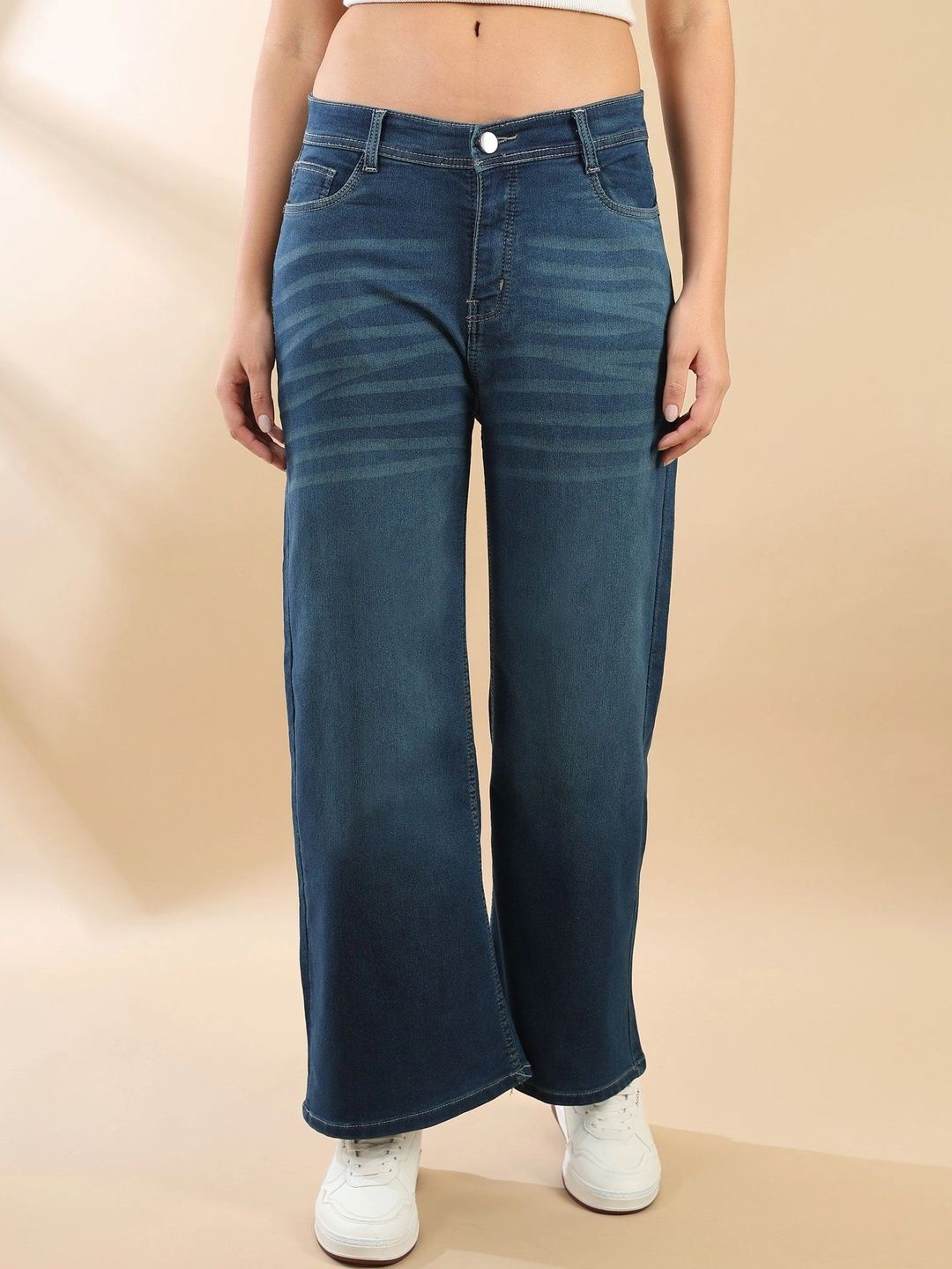 LIVE OK Women Relaxed Fit Mid-Rise Jeans-picture-10