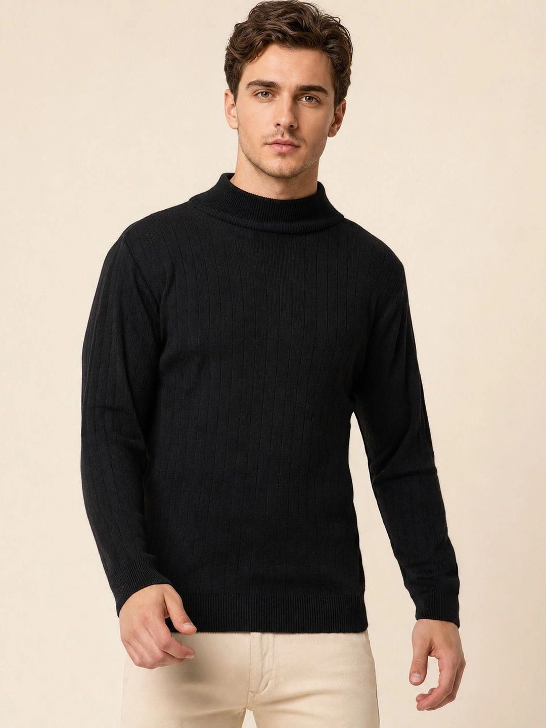 Mast & Harbour Men Ribbed Pullover-picture-57