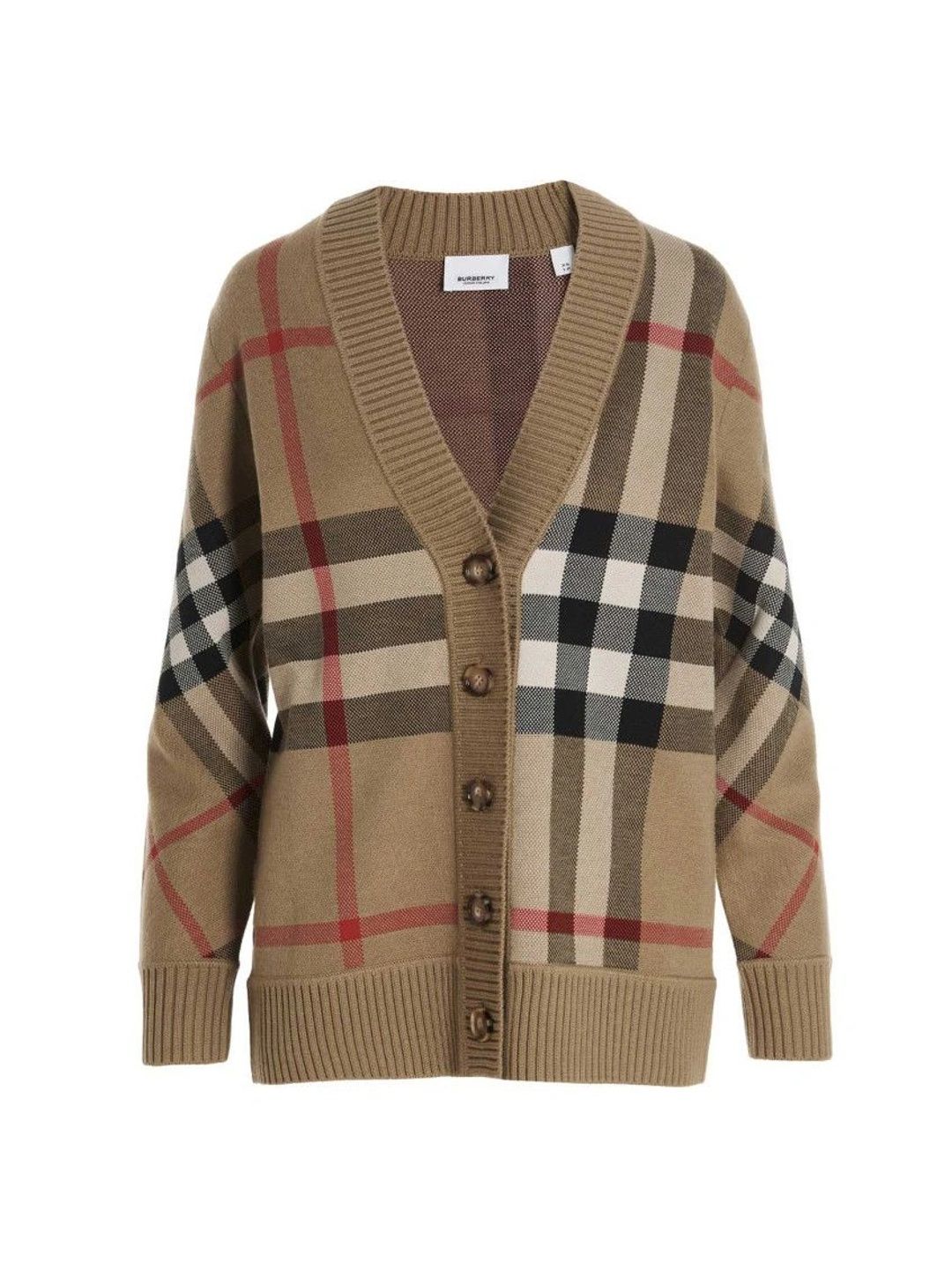 Burberry Women Checked Cardigan-picture-13