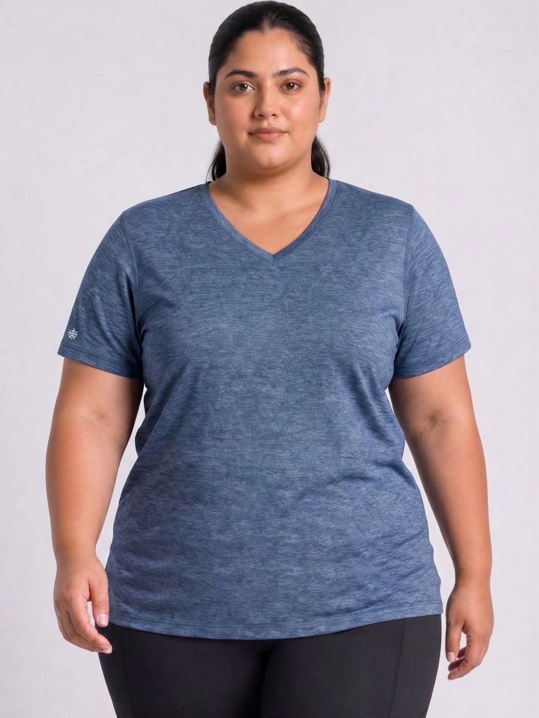 CULT Women V-Neck Moisture Wicking T-shirt-picture-50