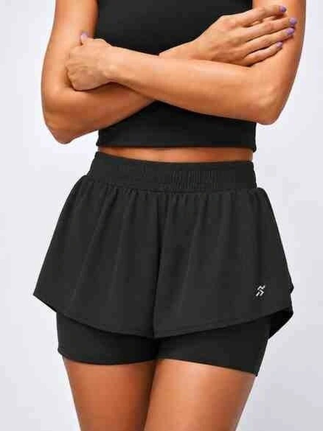 HOUSE OF FITNESS Women High-Rise Training or Gym Sports Shorts-picture-55