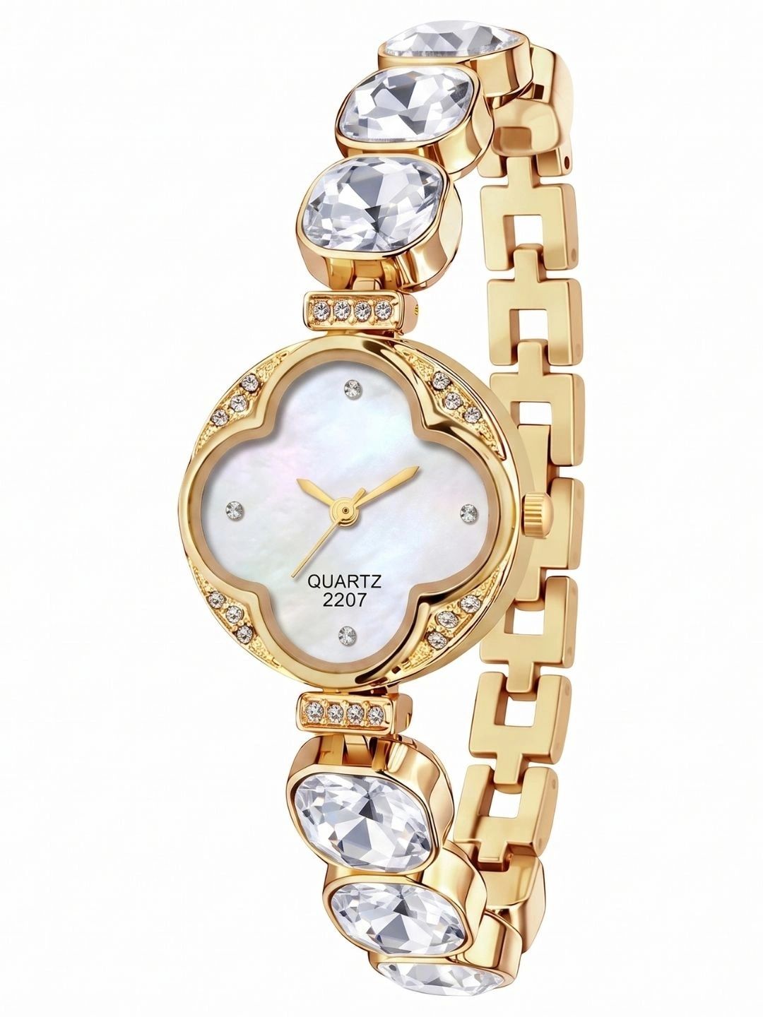 CLEO BE BOLD BE YOU Women Mother of Pearl Dial & Stainless Steel Bracelet Style Straps Analogue Watch-image-41