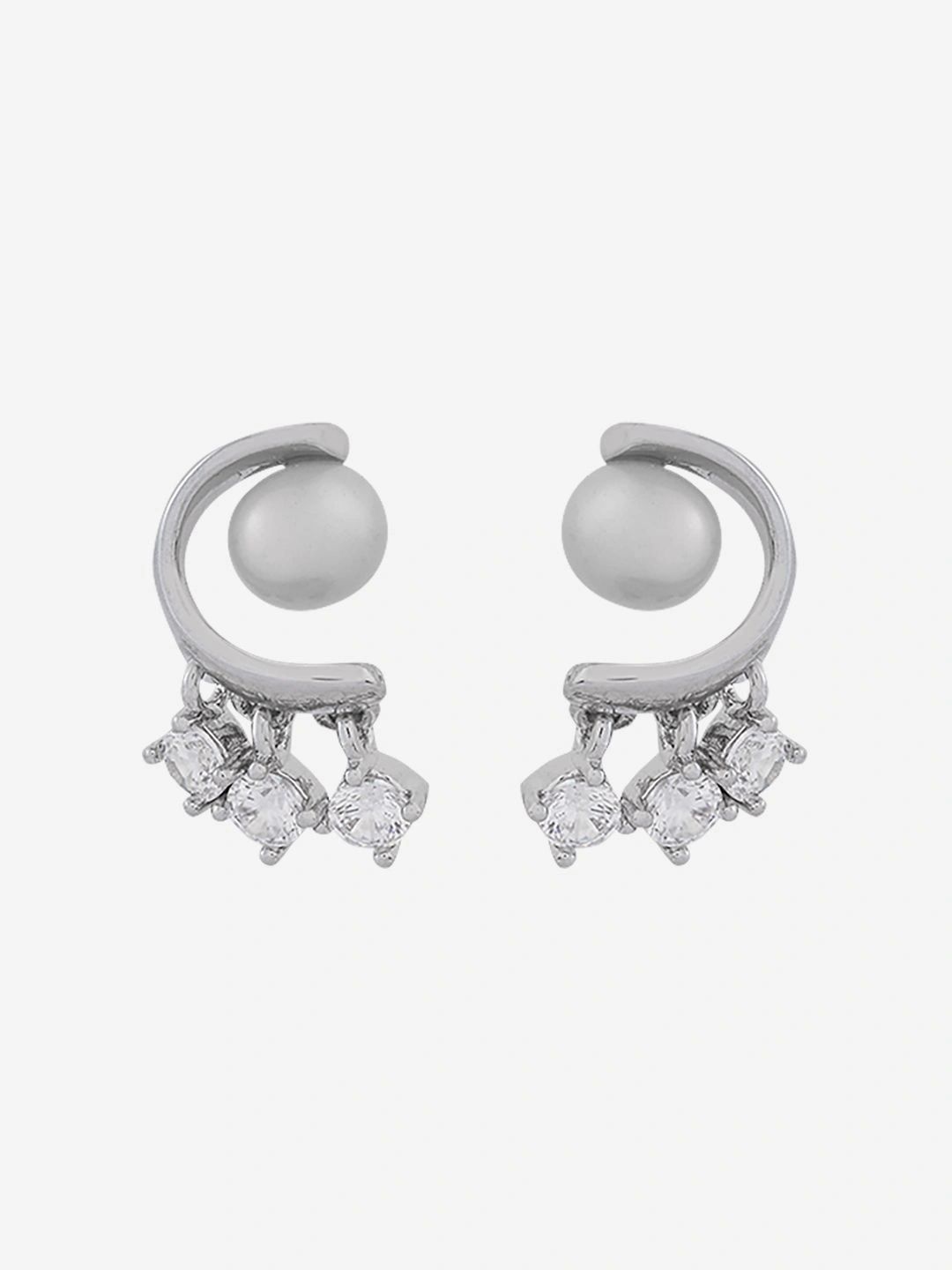 Kushal's Fashion Jewellery Geometric Drop Earrings-picture-24