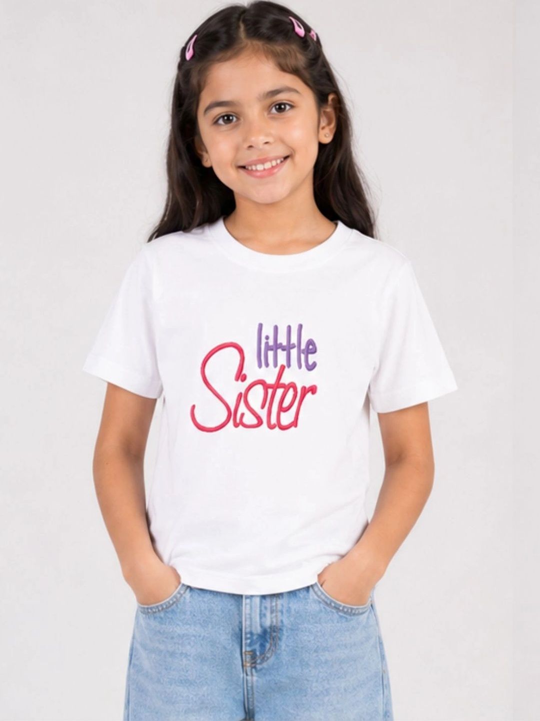 YAK YAK Girls Typography Printed T-shirt-picture-38