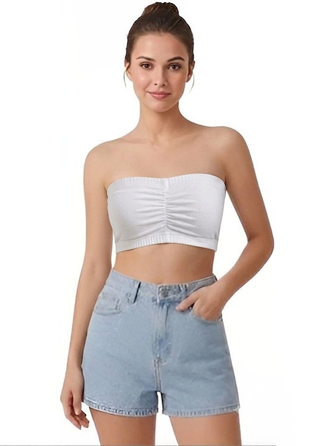 ESOROUCHA Bandeau Bra Full Coverage Lightly Padded-picture-55