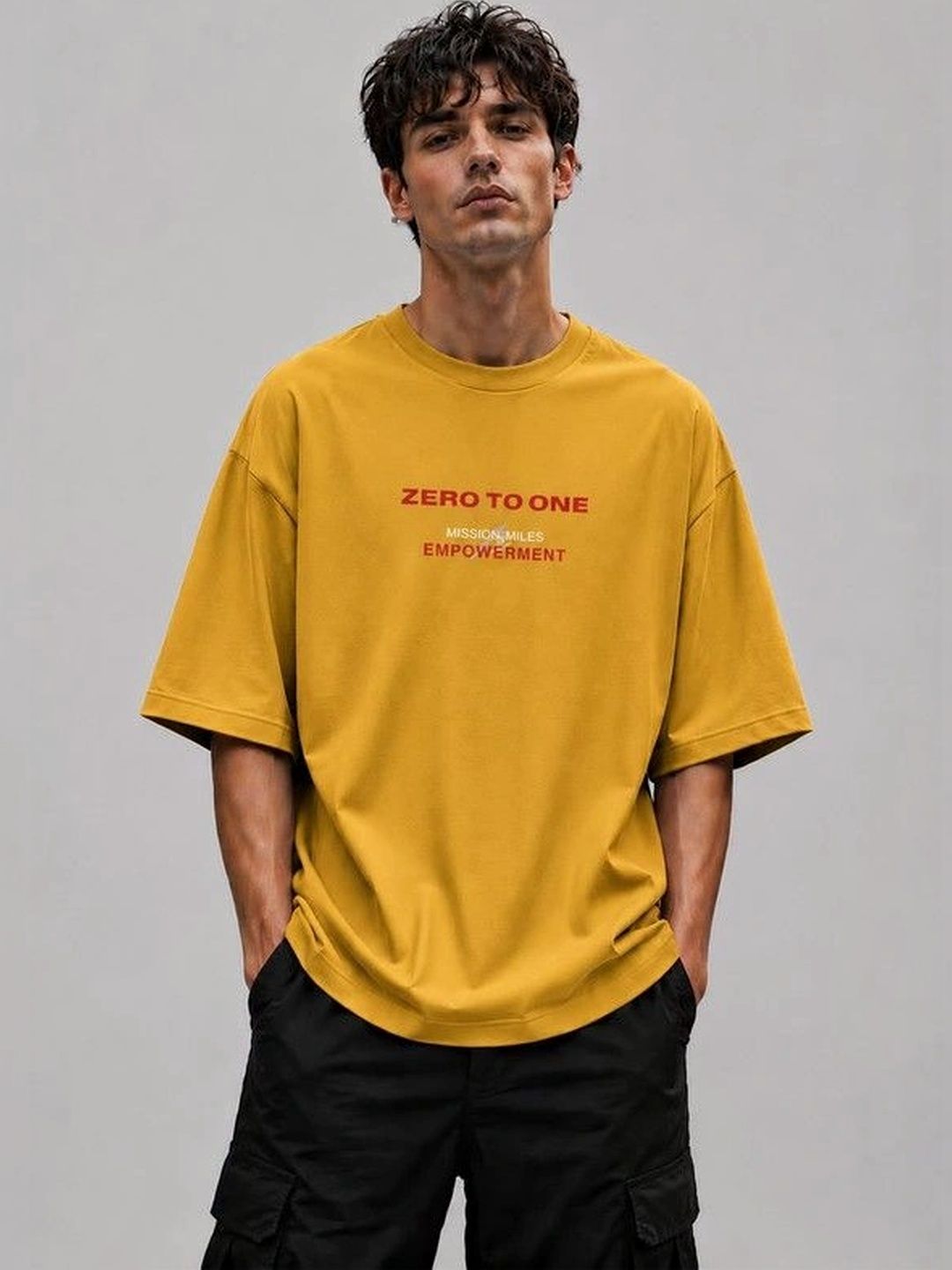9TUNKI Men Typography Printed Pure Cotton T-shirt-picture-33
