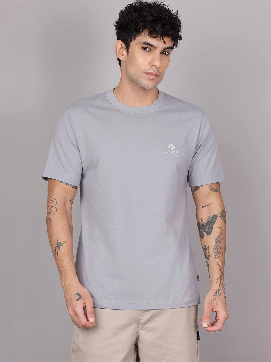 Converse Unisex Brand Logo T-shirt-picture-44