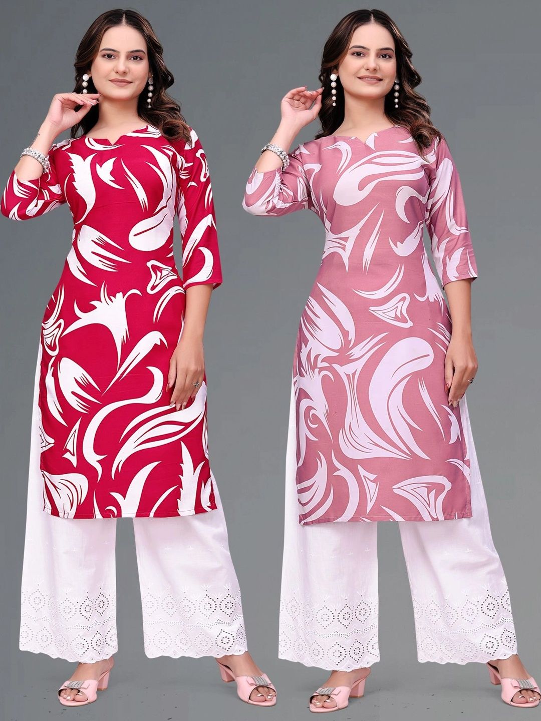 MANDIV FASHION Printed Pure Crepe Kurti-picture-12
