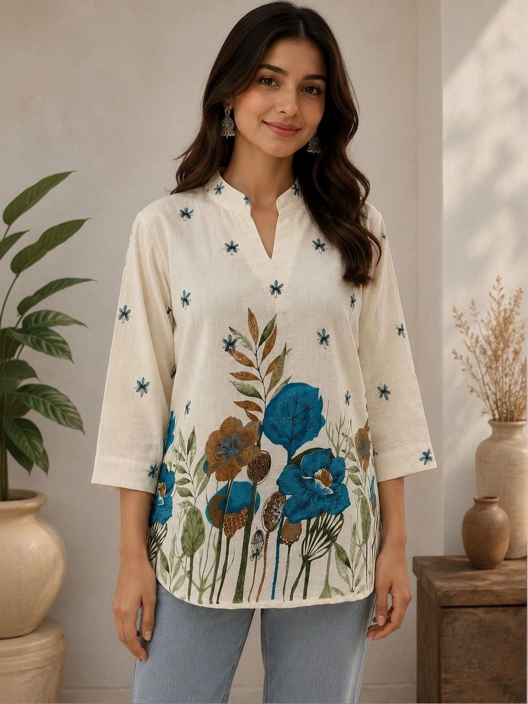 Roadster Floral Print Top-picture-20