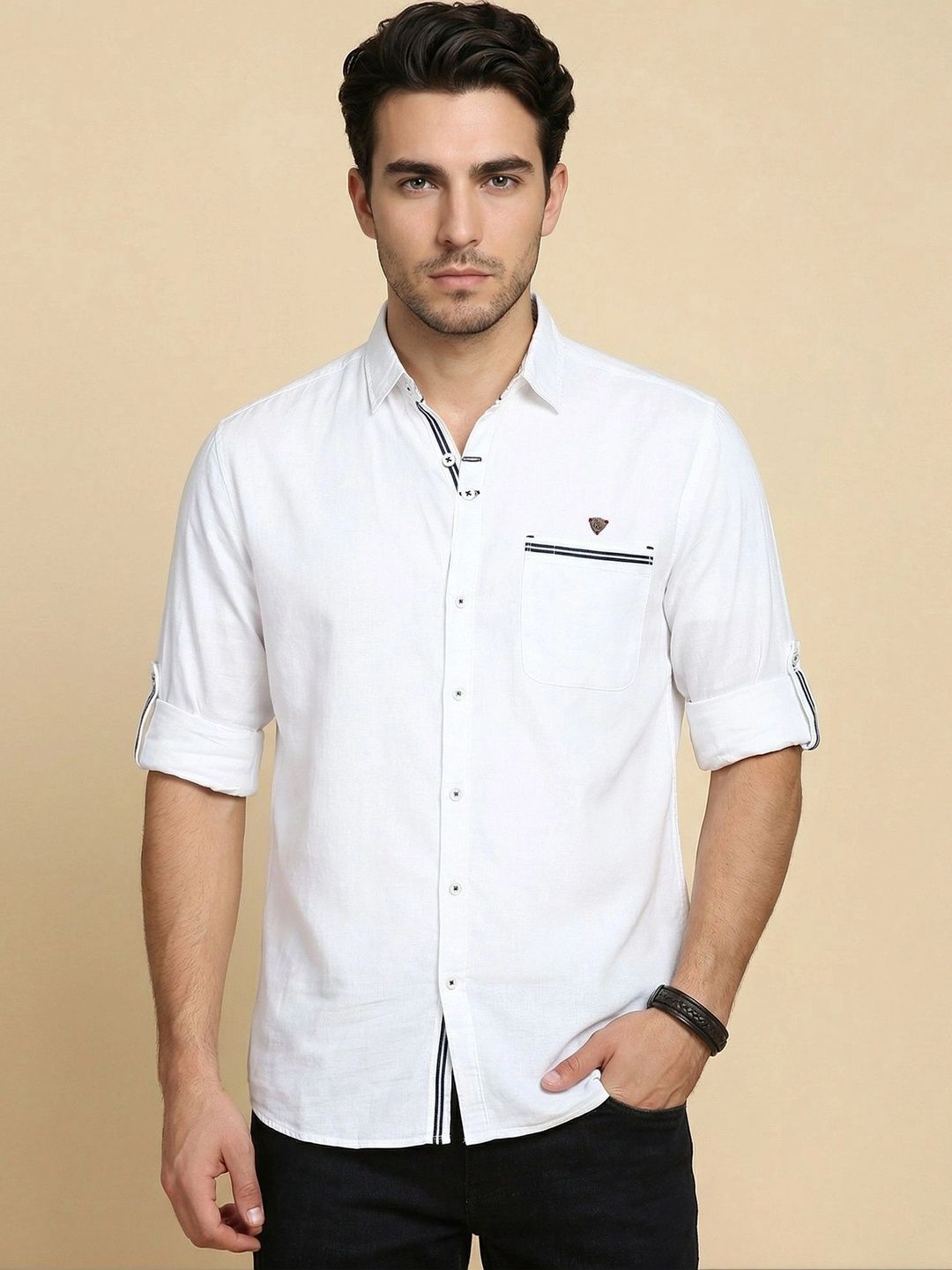 Kuons Men Classic Tailored Fit Casual Shirt-picture-33
