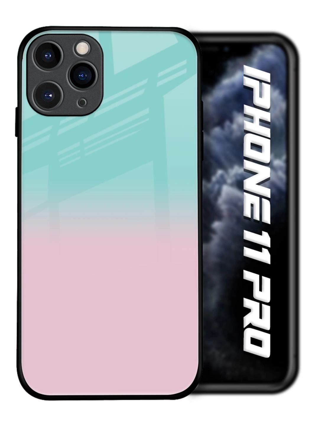 QRIOH Solid Printed iPhone 11 Pro Back Case Mobile Accessories-picture-29