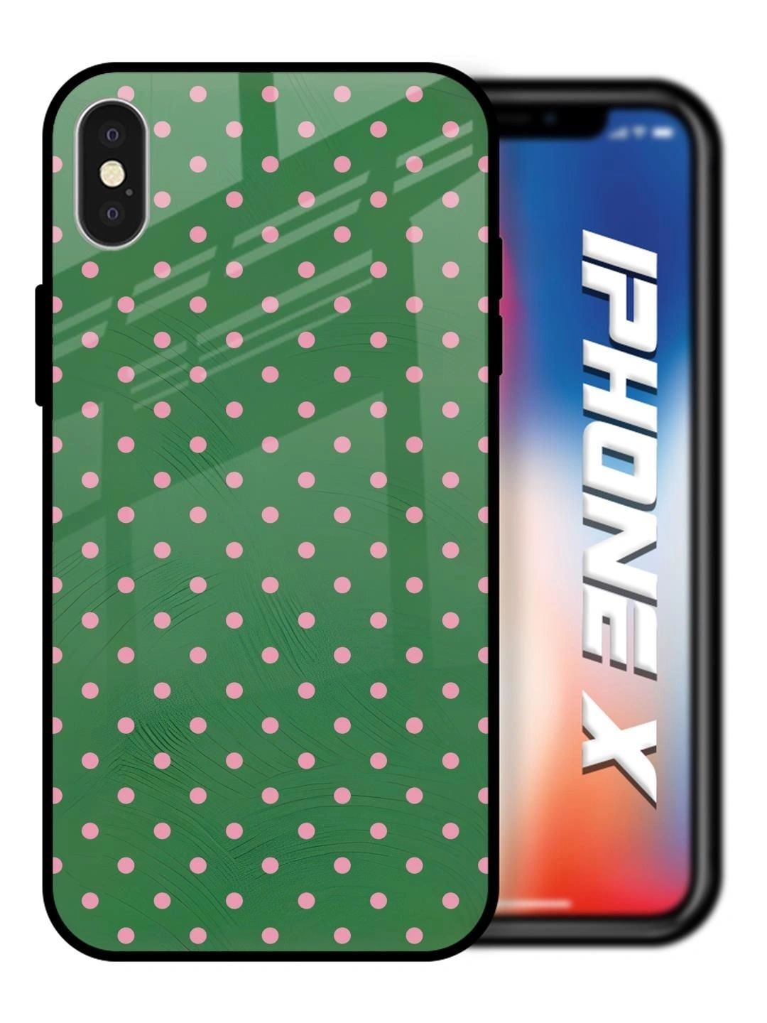 QRIOH Geometric Printed iPhone X Back Case Mobile Accessories-picture-35
