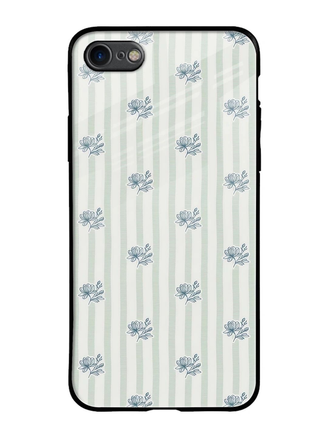 QRIOH Floral Printed iPhone 8 Back Case Mobile Accessories-picture-52