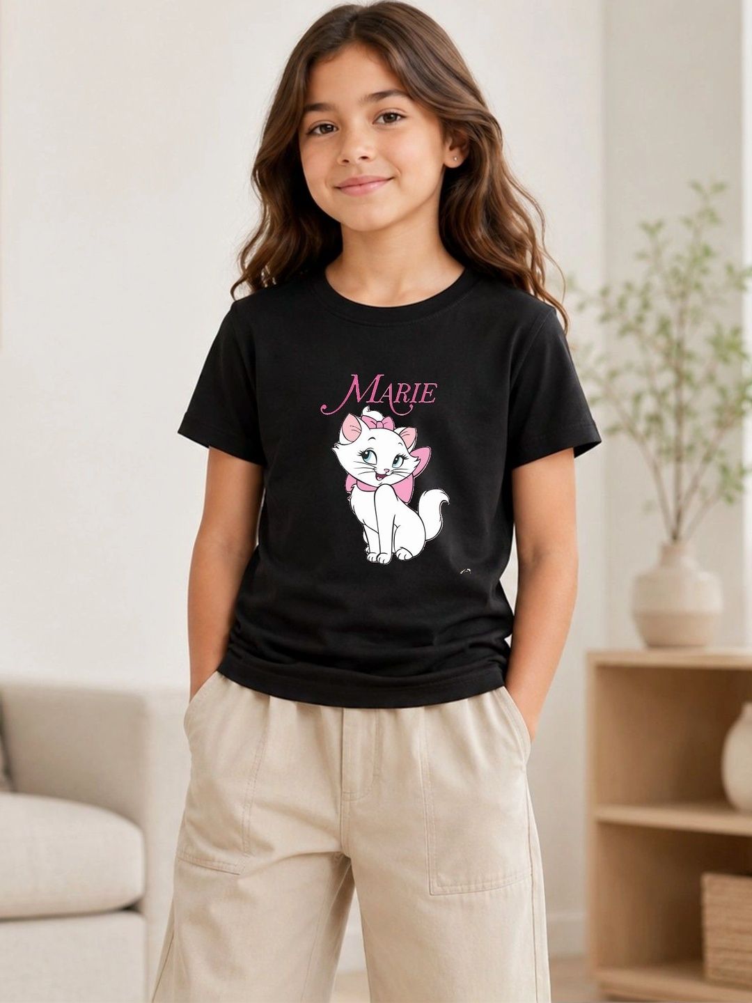 Disney By Miss and Chief Girls Printed T-shirt-picture-20