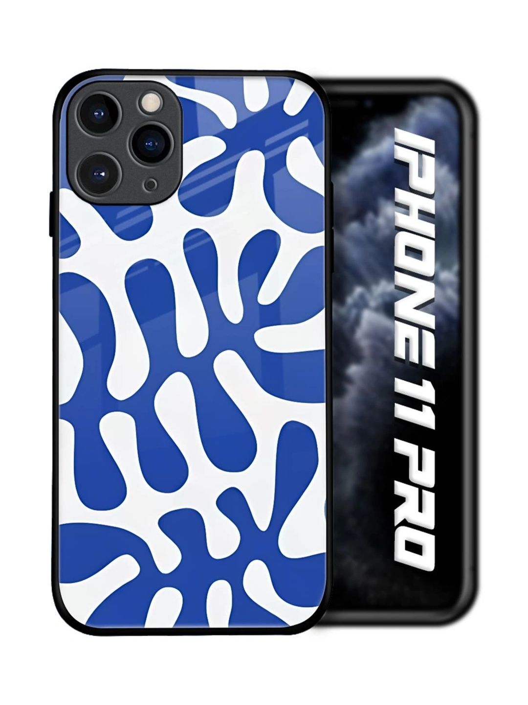 QRIOH Abstract Printed iPhone 11 Pro Back Case Mobile Accessories-picture-20
