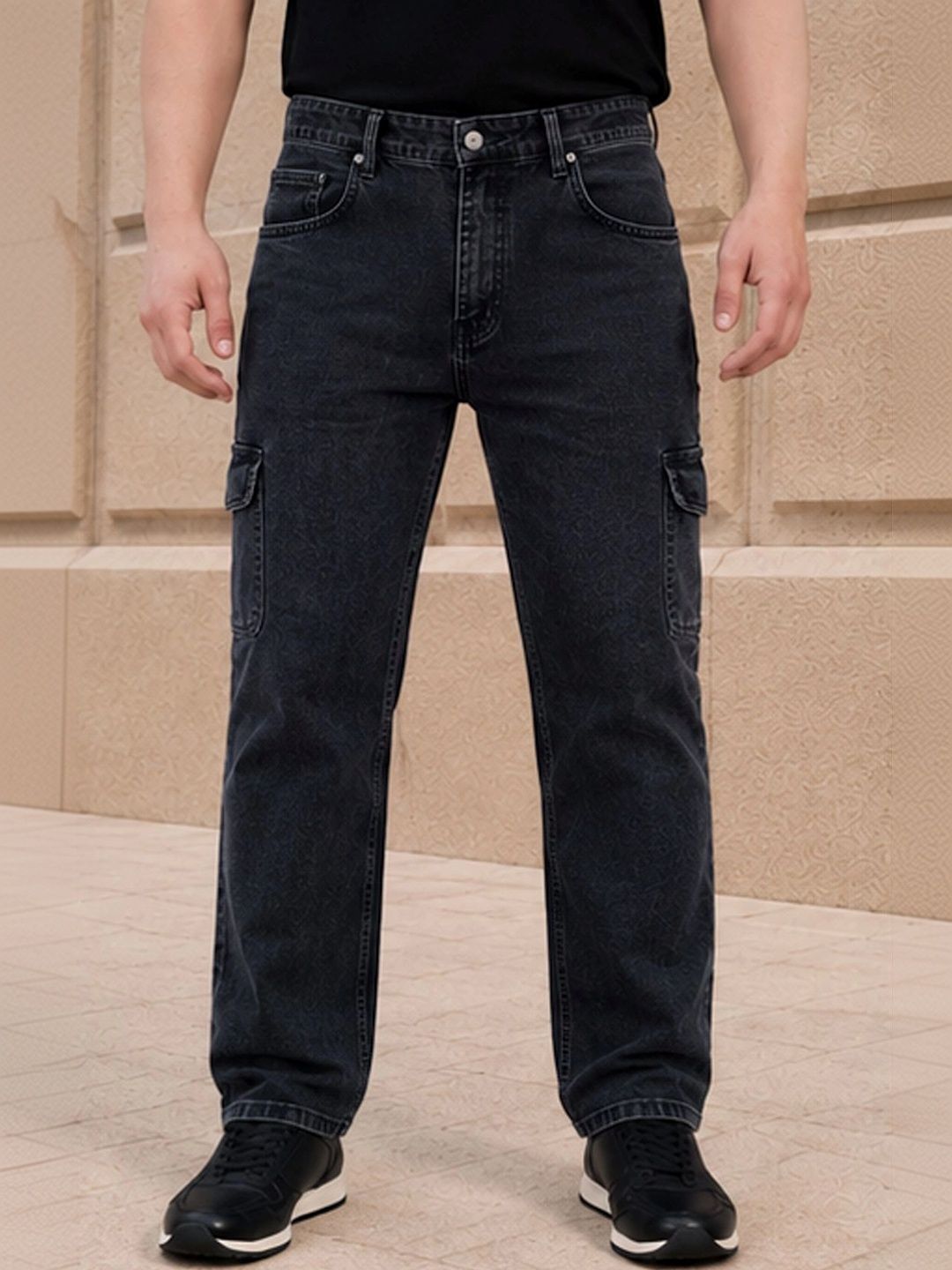 Metronaut Men Classic Cargos Trousers-picture-11