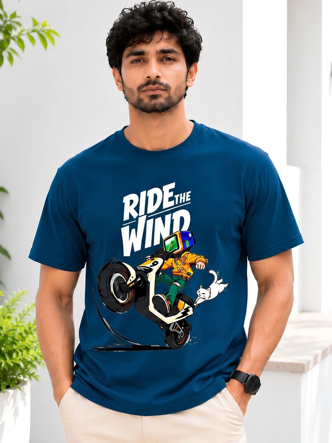 THESEVENLOOK Men Printed T-shirt-picture-3