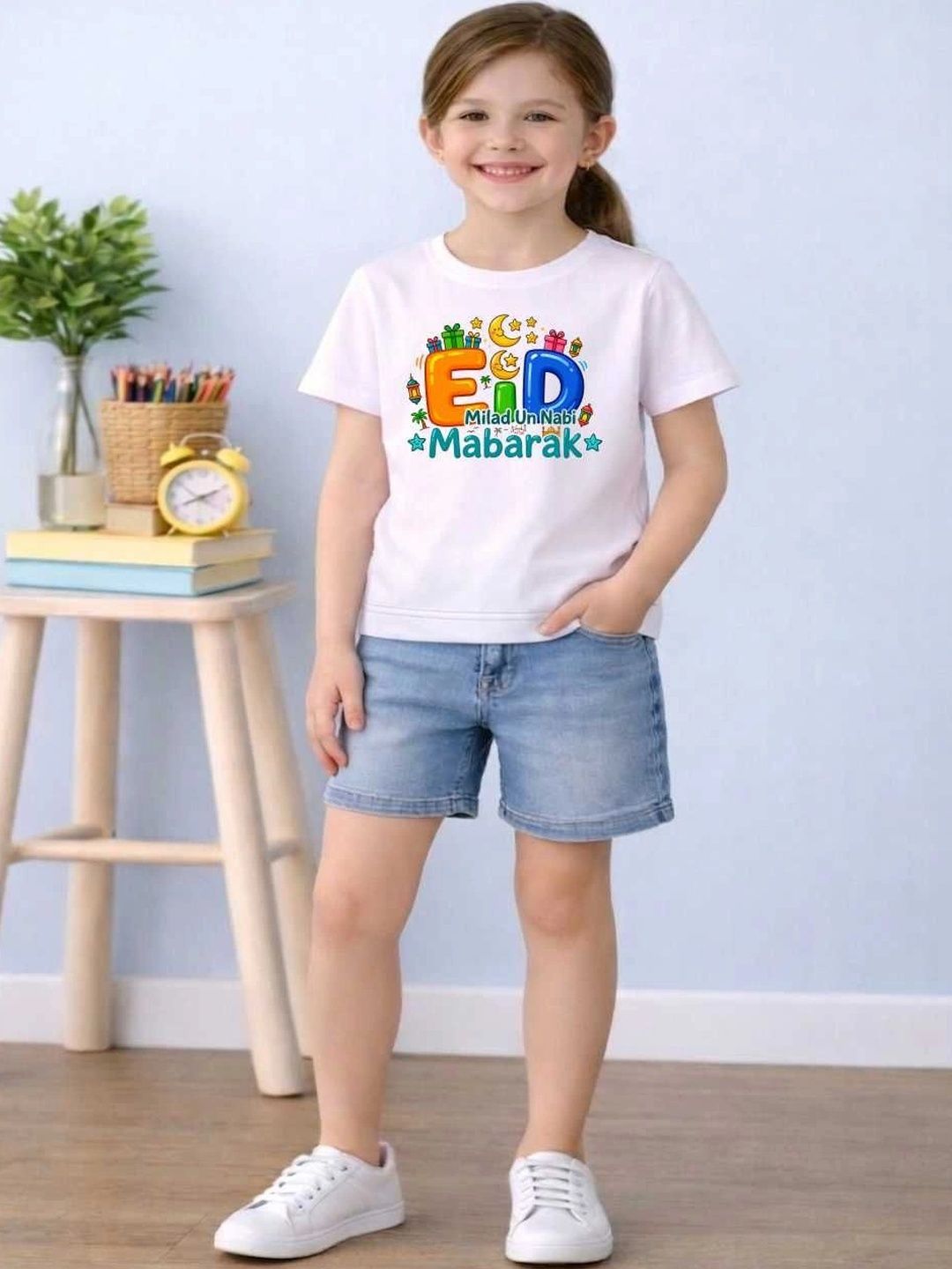 MALKIAT Girls Typography Printed T-shirt-picture-11