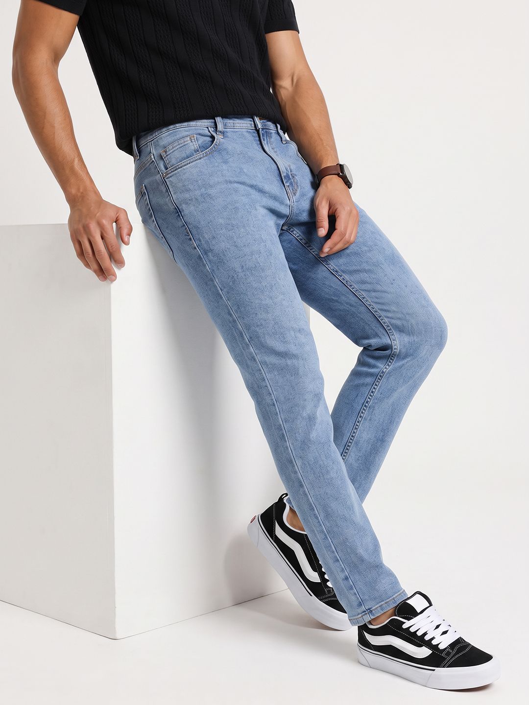 The Roadster Life Co. Men Slim Fit Stretchable Jeans-picture-23