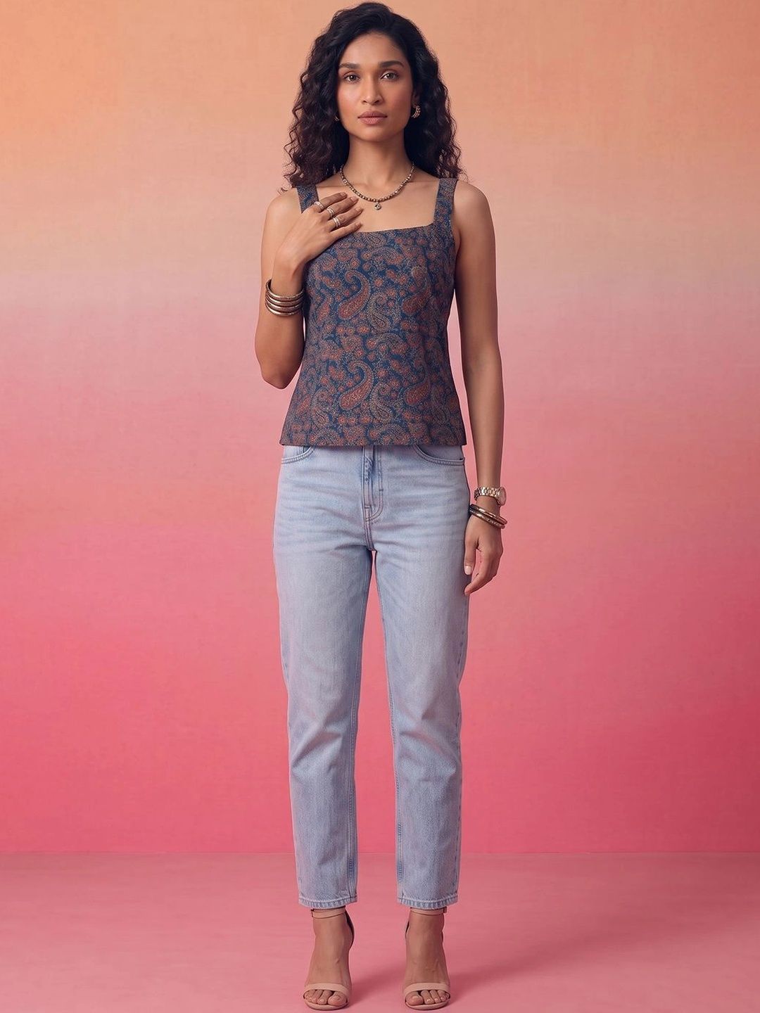 AADVIKA Print Ethnic Top-picture-11