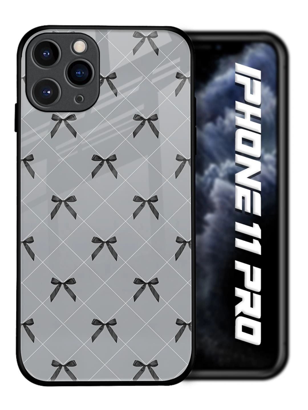 QRIOH Geometric Printed iPhone 11 Pro Back Case Mobile Accessories-picture-18