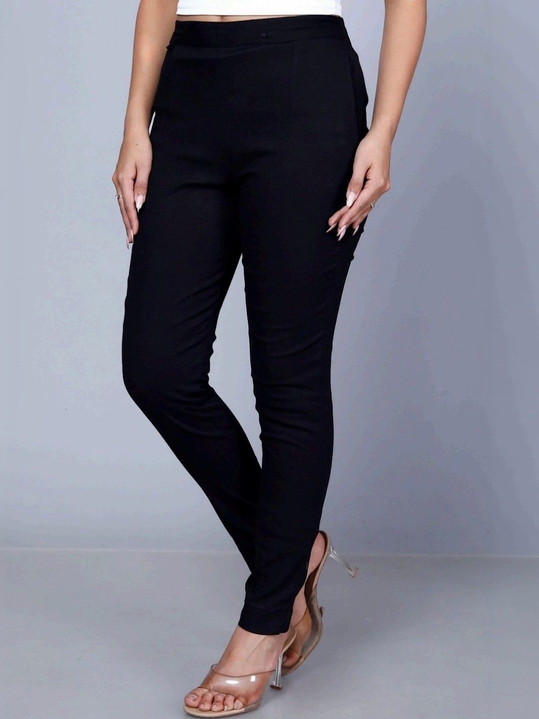 RIVNIX Women Smart High-Rise Trousers-picture-27