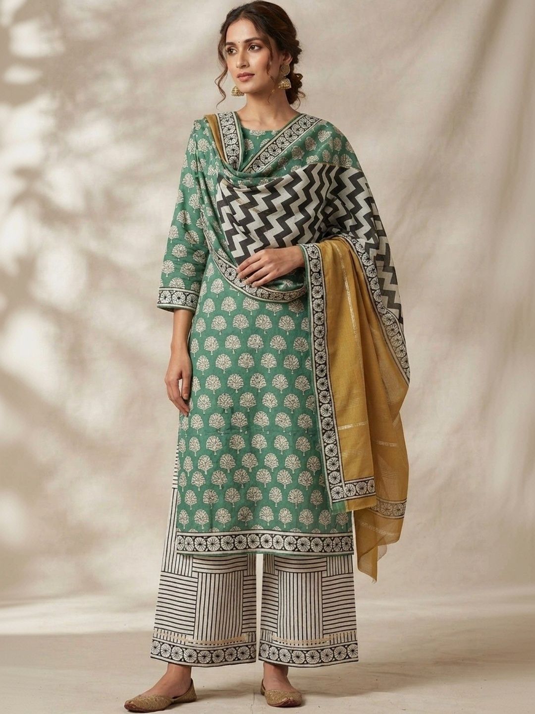 Pallakriti Fabrics Printed Unstitched Dress Material-picture-22