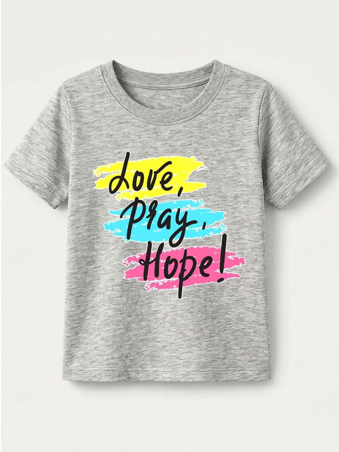 KAVEE Kids Typography Printed Bio Finish T-shirt-picture-24