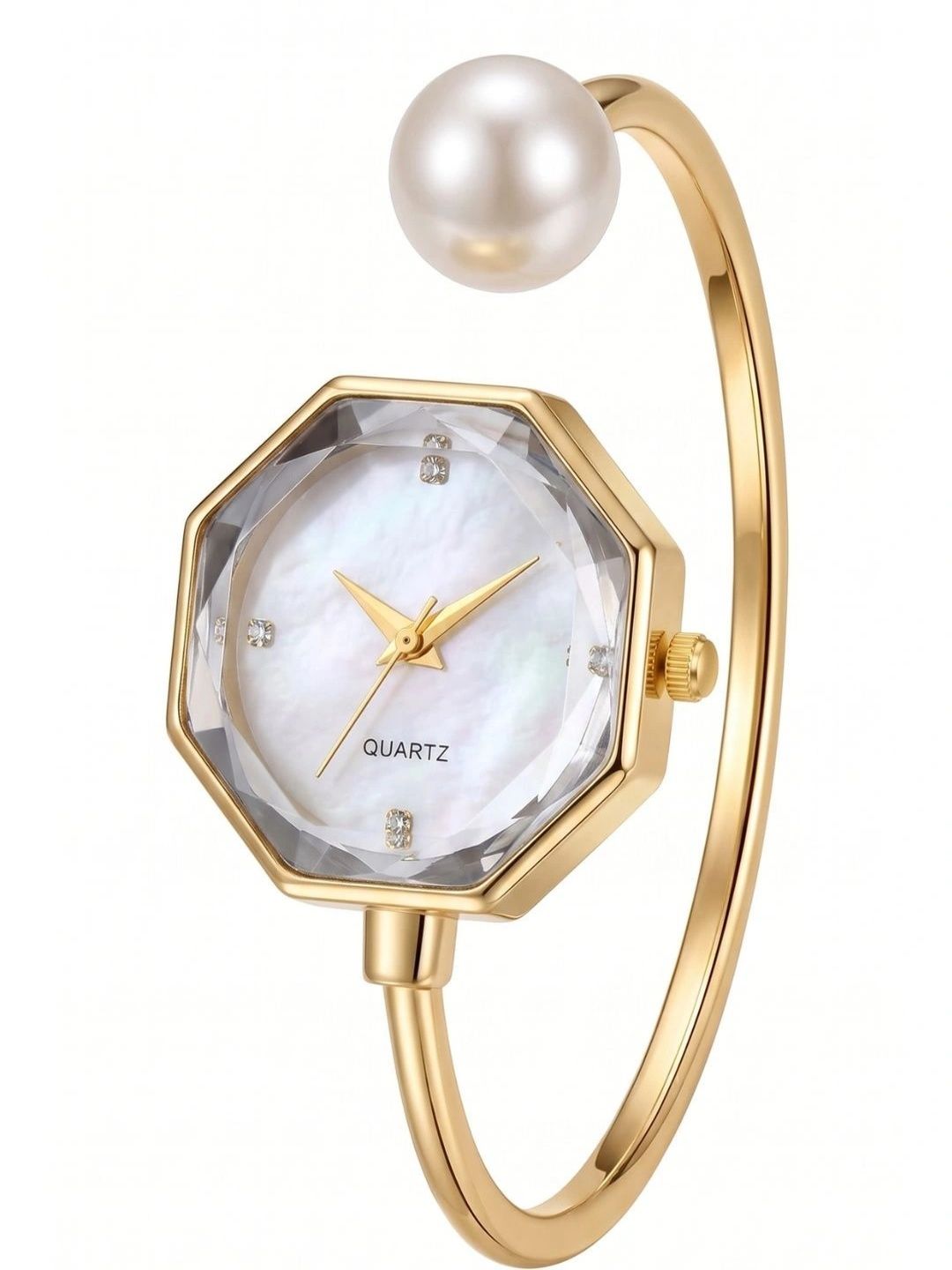 CLEO BE BOLD BE YOU Women Mother of Pearl Dial & Stainless Steel Bracelet Style Straps Analogue Watch-image-40