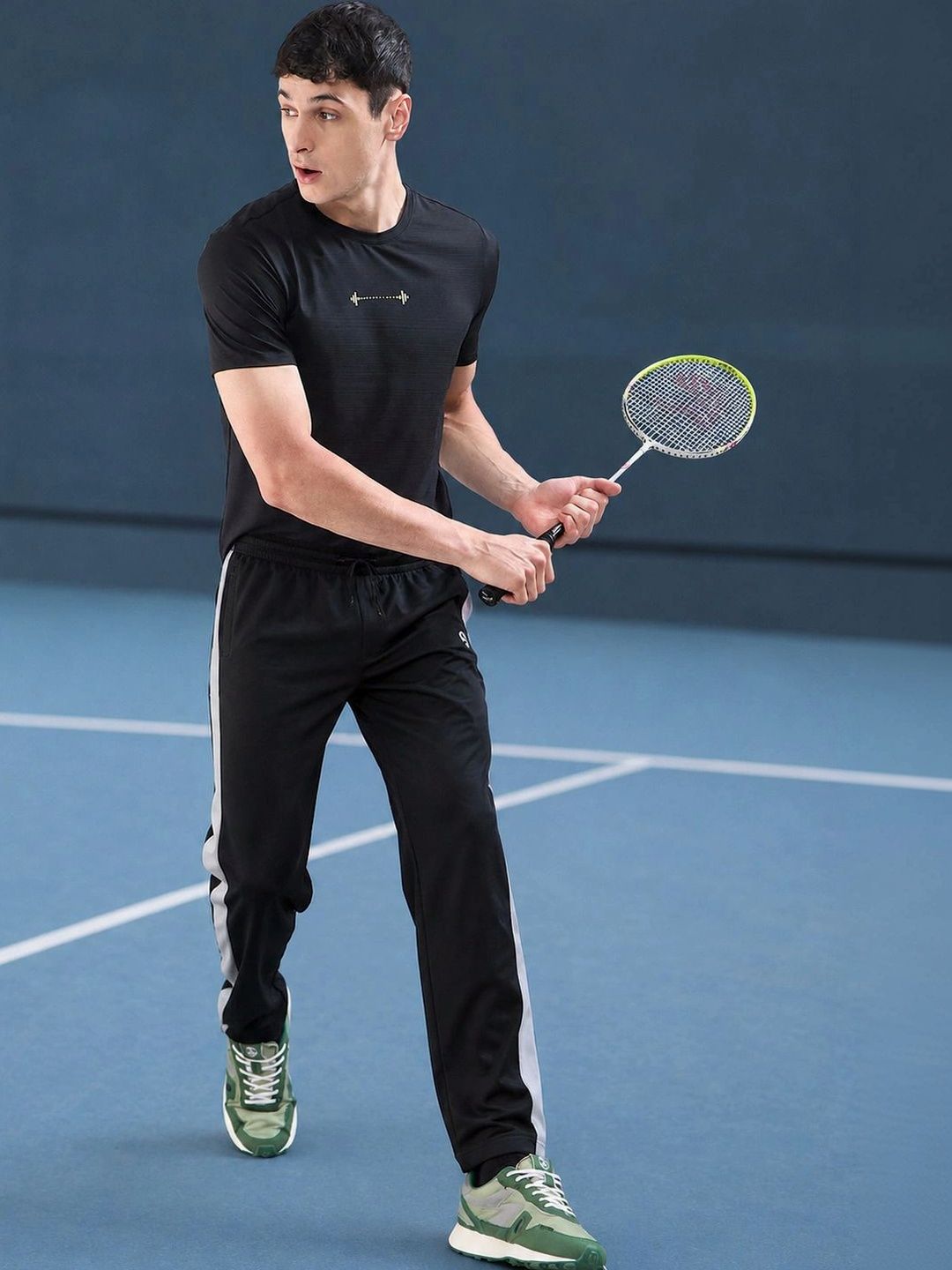 SZN Men Regular Fit Training Track Pants-picture-12