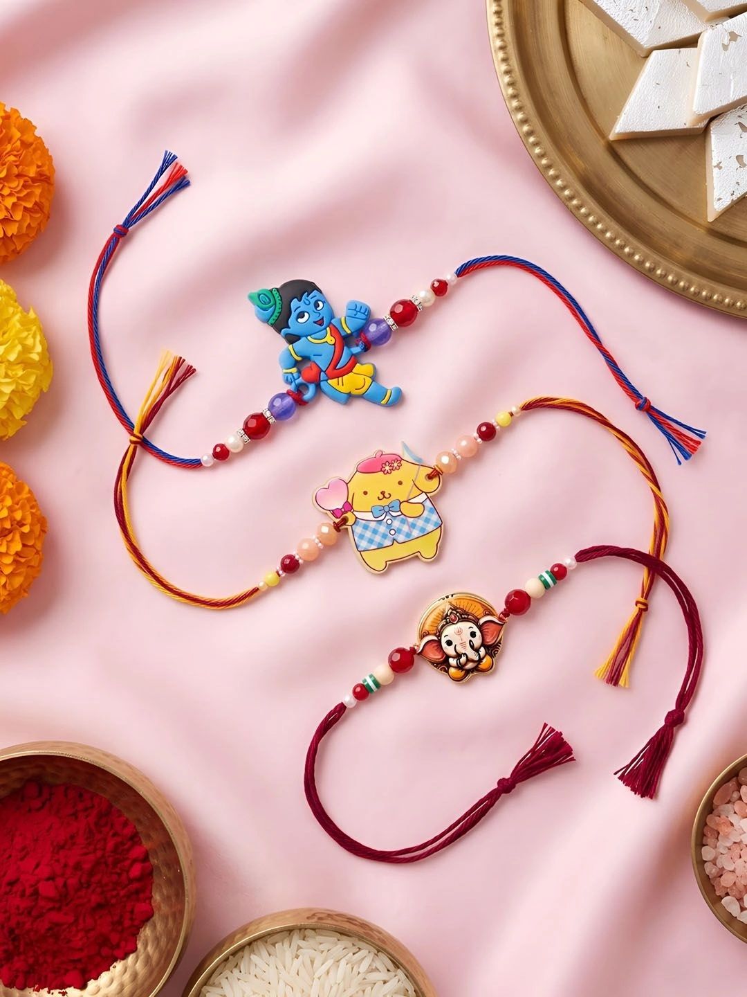 OZ Jewels Thread Rakhi-picture-14