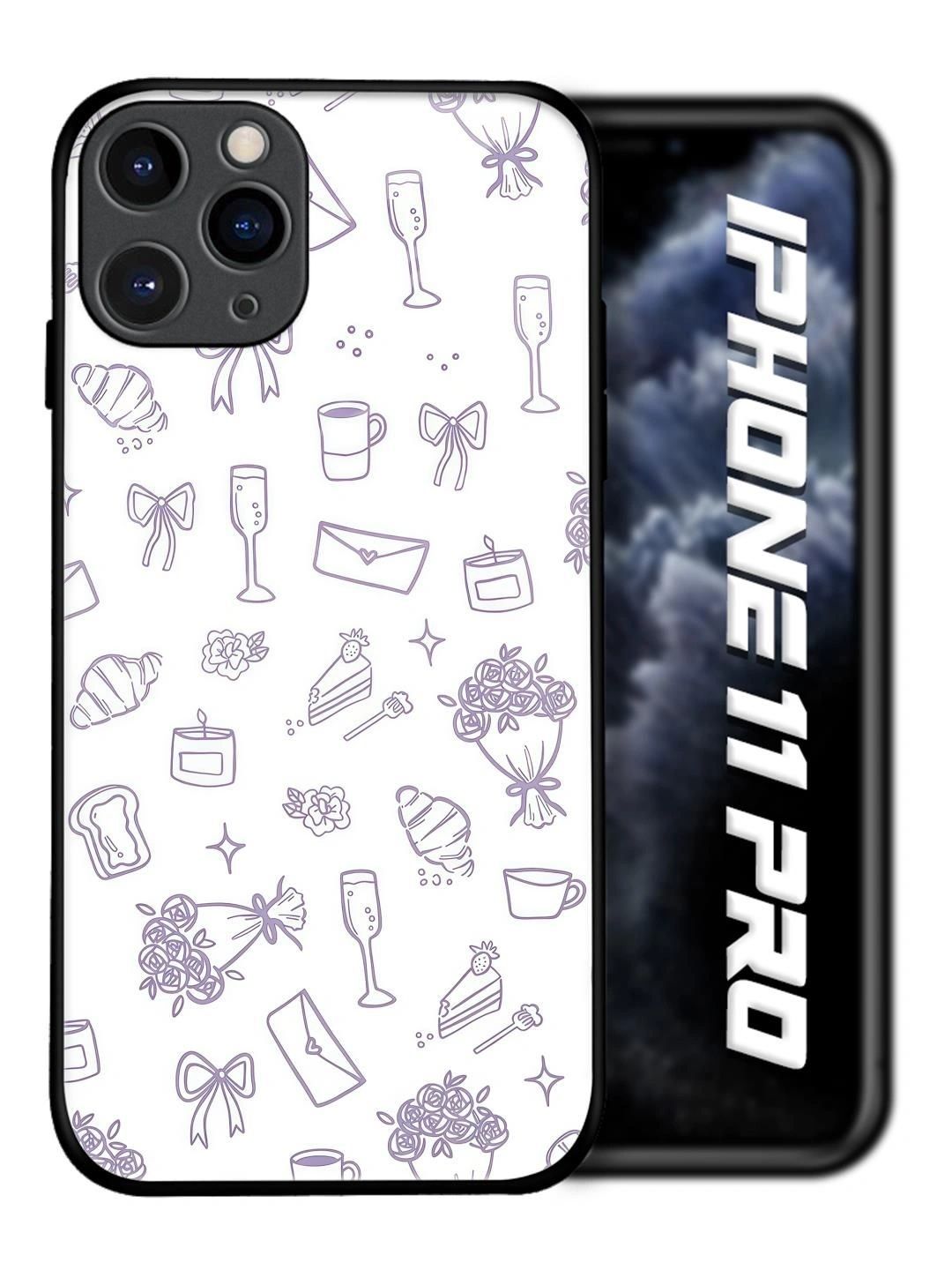QRIOH Conversational Printed iPhone 11 Pro Back Case Mobile Accessories-picture-33