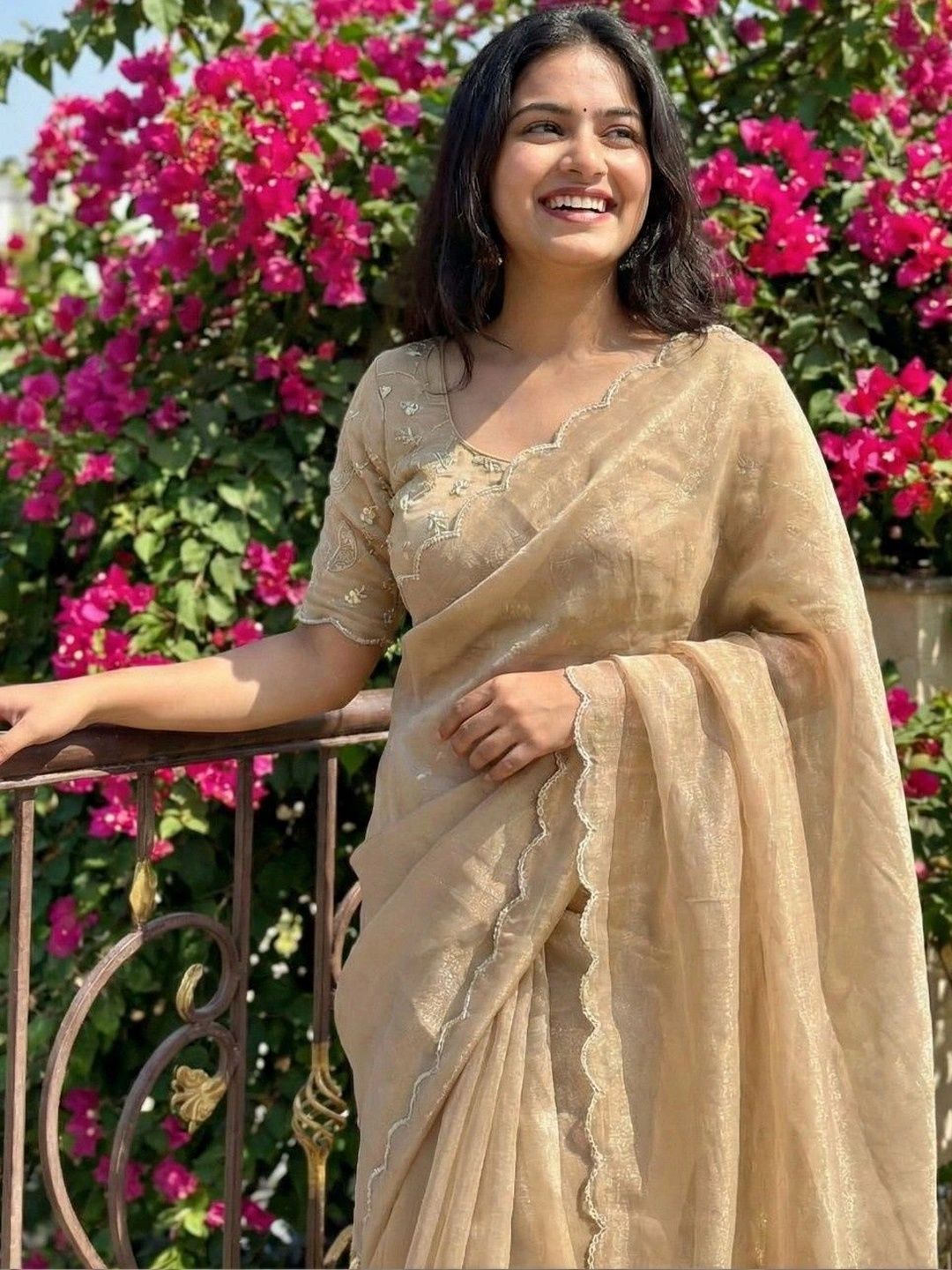 Shreevally Embroidered Organza Designer Saree-picture-57