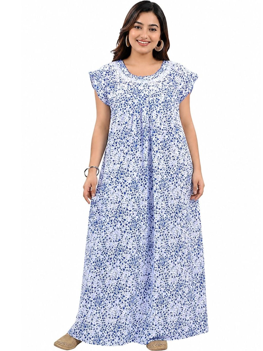 My Magic Creations Printed Maxi Nightdress-picture-53