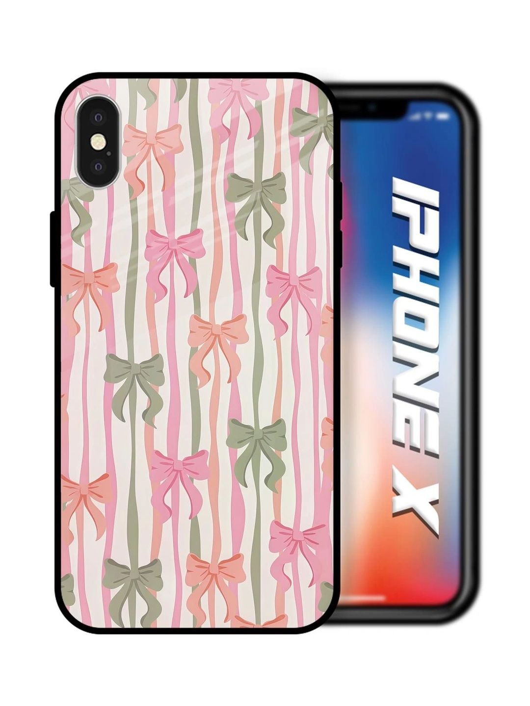 QRIOH Conversational Printed iPhone X Back Case Mobile Accessories-picture-39