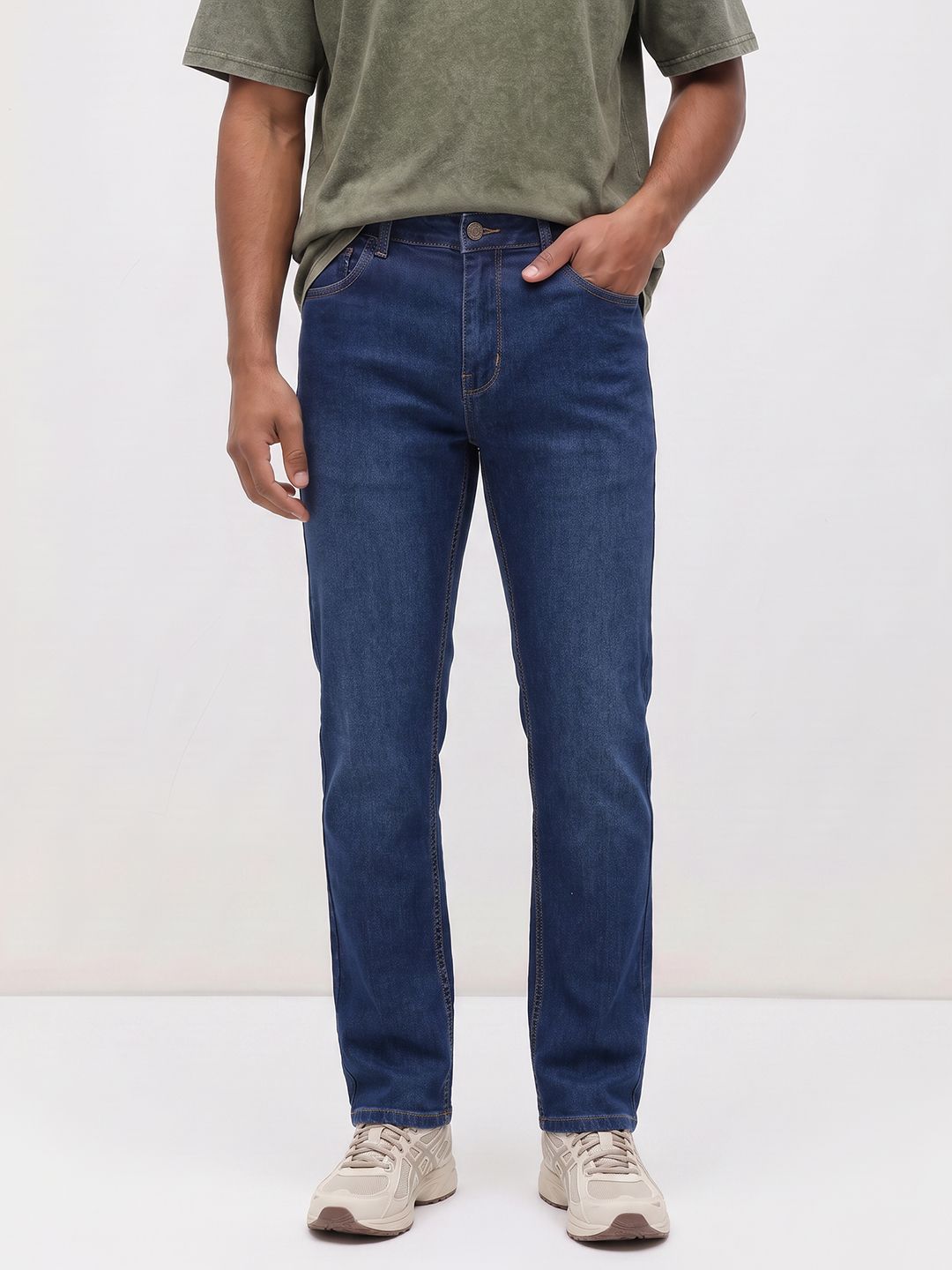 The Roadster Life Co. Men Slim Fit Stretchable Jeans-picture-39