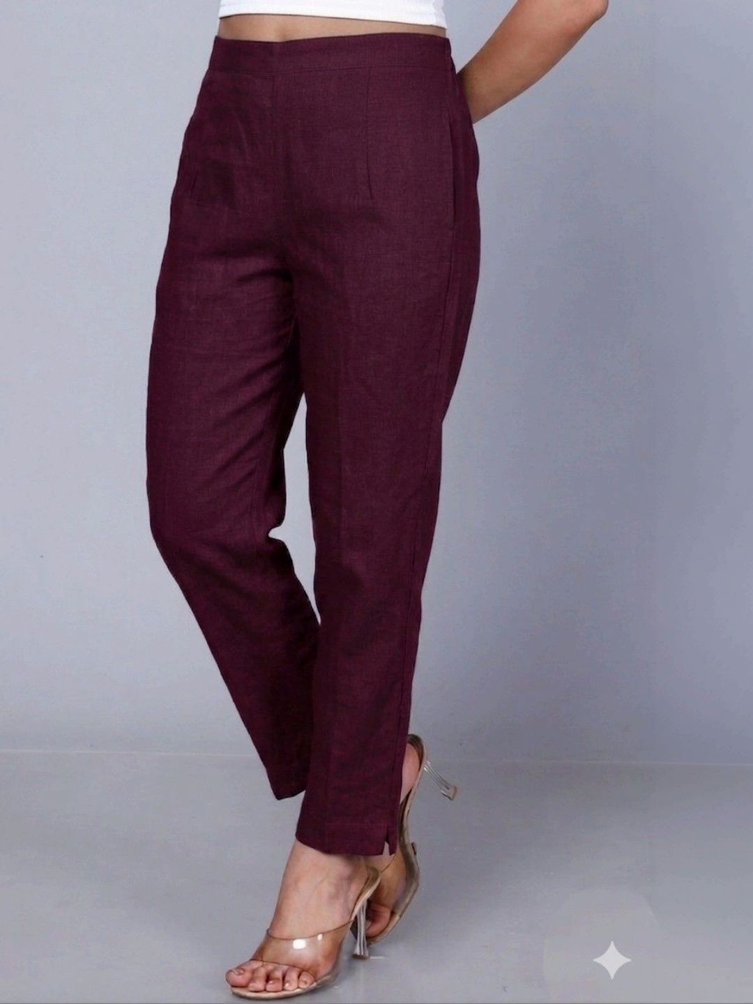 RIVNIX Women Smart High-Rise Trousers-picture-45