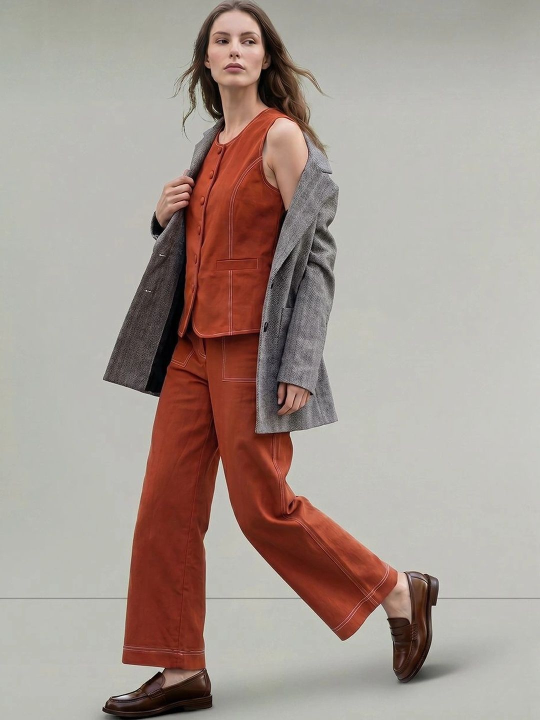 Vero Moda Women High-Rise Trousers-picture-51