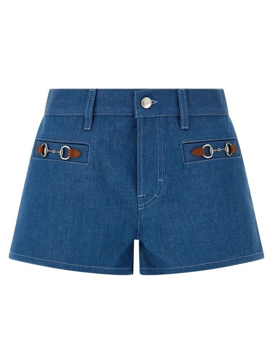 Gucci Women High-Rise Denim Shorts-picture-29