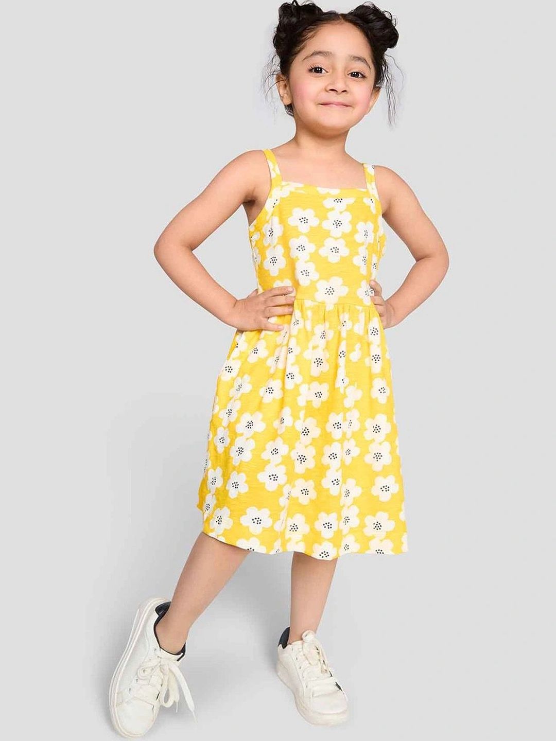 Kiggle Floral Print A-Line Dress-picture-10