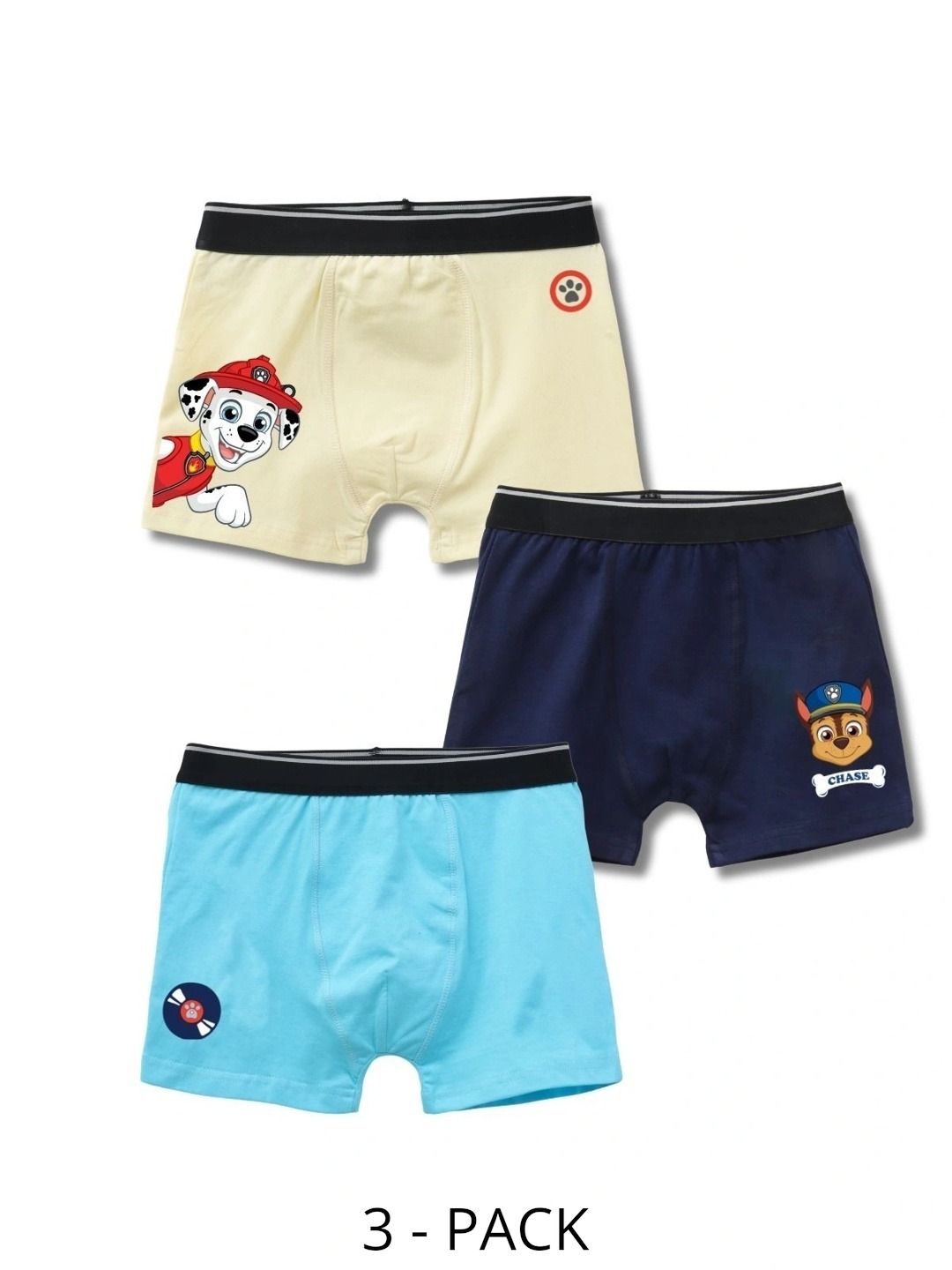 Button Bear Boys Pack of 3 Cotton Blend Printed Trunks-picture-16