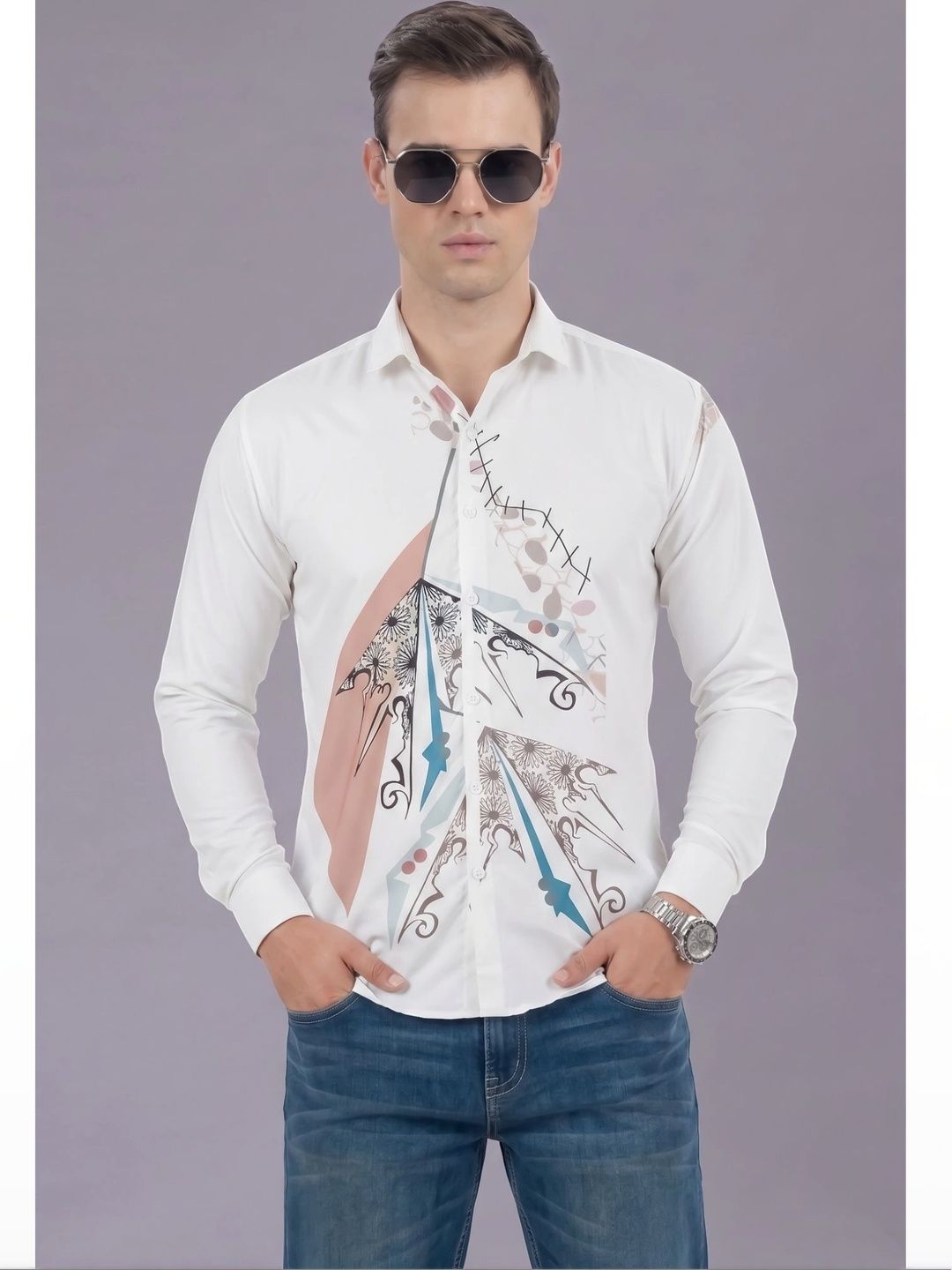 CXMAT Men Printed Casual Shirt-picture-52
