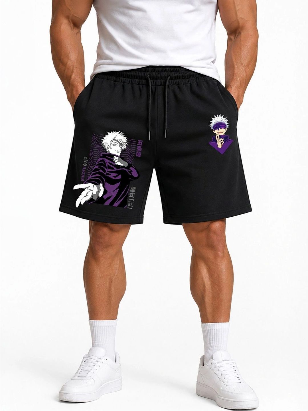 Dressing Hub Men Printed Shorts-image-24