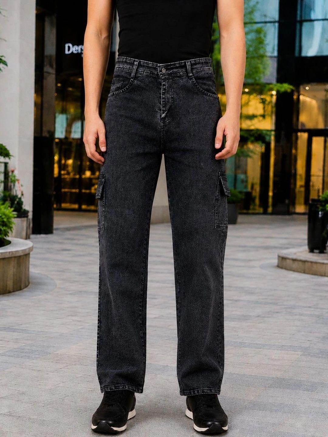 Metronaut Men Classic Cargos Trousers-picture-17
