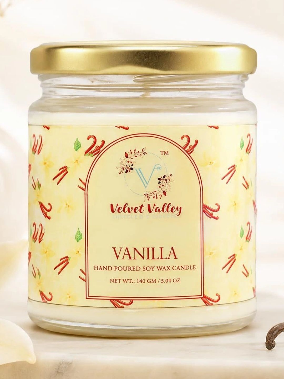 VELVET VALLEY Nude-Coloured Jar Candle-image-41