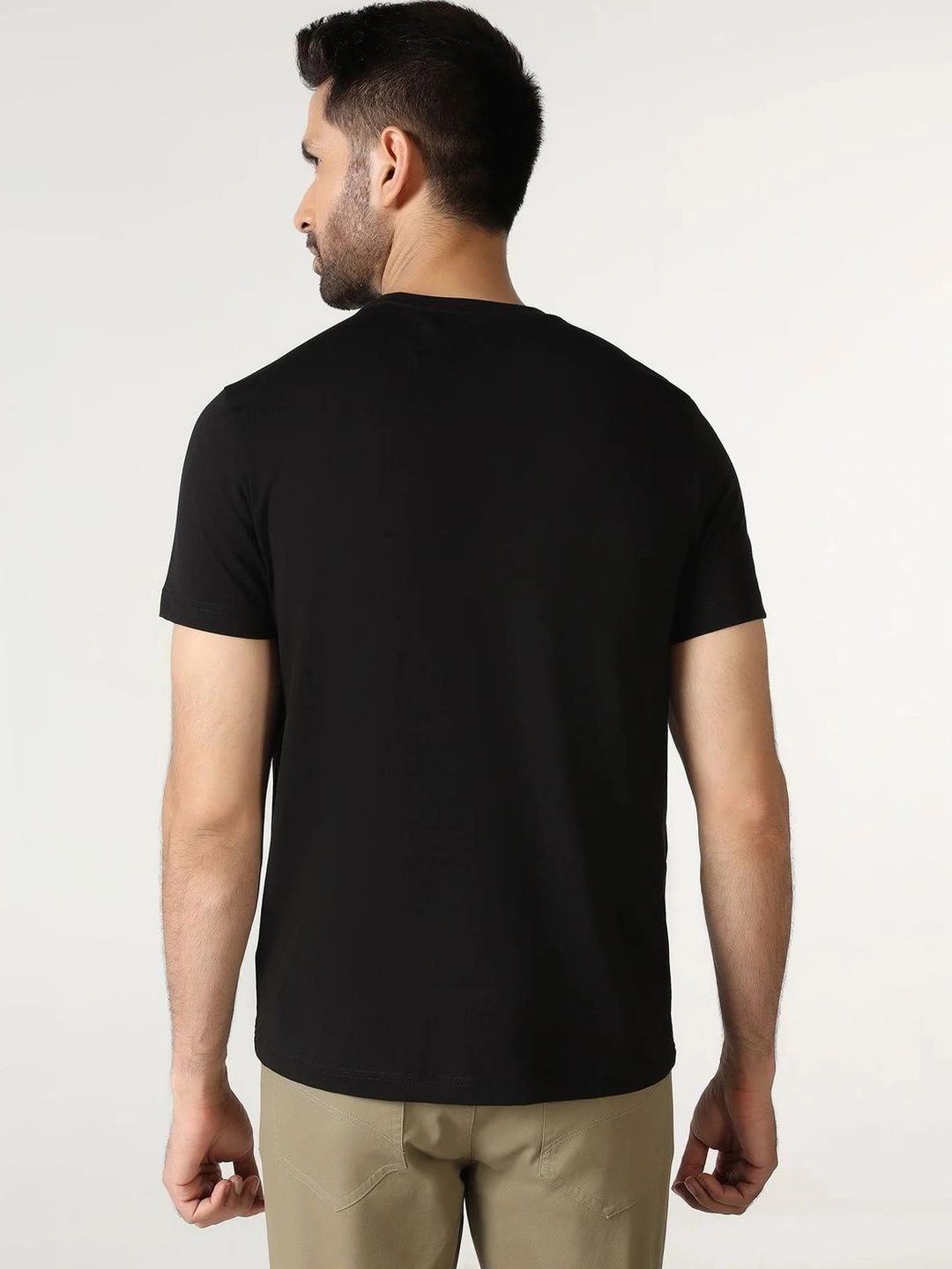 WIKE DENIMS Men Brand Logo Printed T-shirt-picture-34